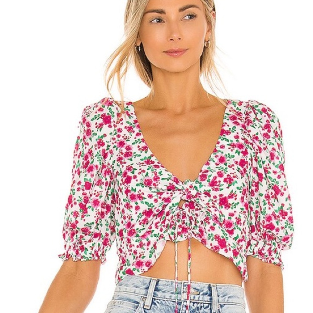 For Love & Lemons Petal Blouse